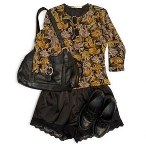 rare vintage vtg 80s 90s y2k boho fairycore whimsygoth top